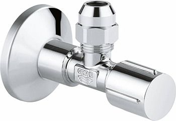 Вентиль угловой Grohe с мет.роз.с упл 1/2