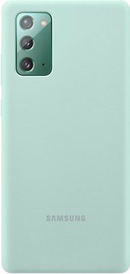 Чеxол (клип-кейс) Samsung Galaxy Note 20 Silicone Cover мятный (EF-PN980TMEGRU)