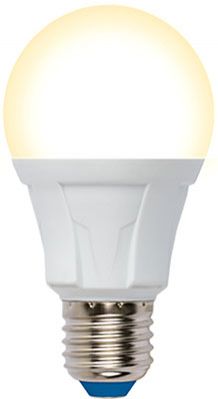 Лампа Uniel LED-A60-10W/3000K/E27/FR/DIM PLP01WH