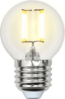 Лампа светодиодная Uniel LED-G45-7 5W/NW/E27/CL GLA01TR Форма 