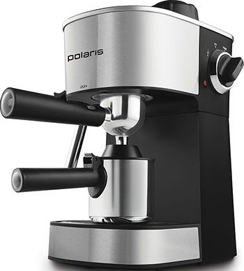 Кофеварка Polaris PCM 4008AL эспрессо нерж.сталь