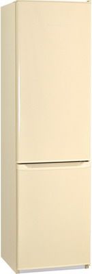 Двухкамерный холодильник NordFrost NRB 154 NF 732 бежевый