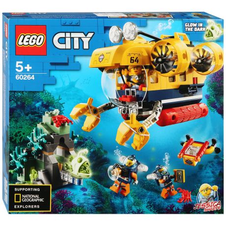 Конструктор Lego City Oceans Океан Исследовательская подводная лодка