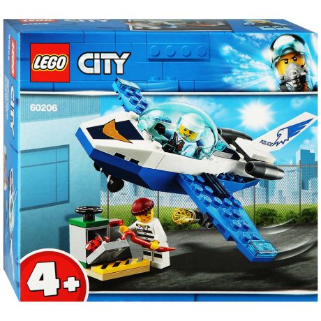 Конструктор Lego City Police Воздушная полиция Патрульный самолёт