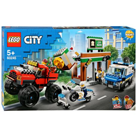 Конструктор Lego City Police Ограбление полицейского монстр-трака