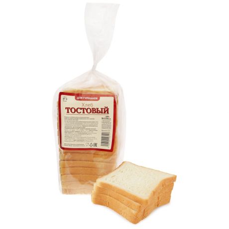 Хлеб ВкусВилл Тостовый нарезка 250 г