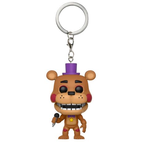 Брелок для ключей Funko Pocket POP! Keychain FNAF Pizza Sim Rockstar Freddy