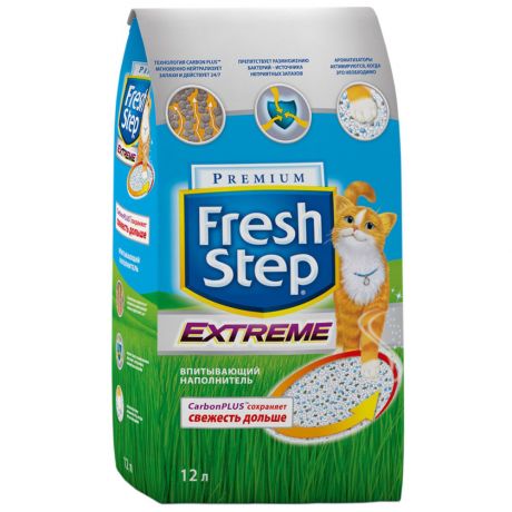 Наполнитель Fresh Step Premium для кошачьего туалета 12 л