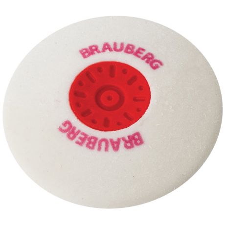 Ластик Brauberg Energy с пластиковым держателем (24 штуки)