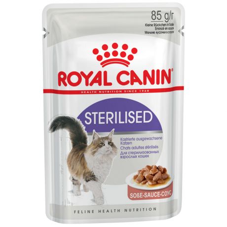 Корм влажный Royal Canin Sterilised для стерилизованных кошек 85 г