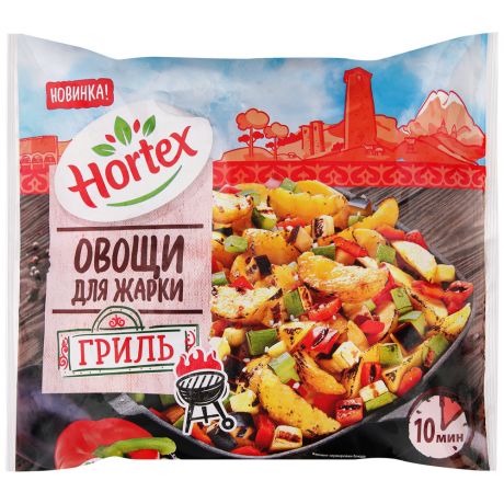 Смесь овощная Hortex овощи Гриль для жарки замороженные 400 г