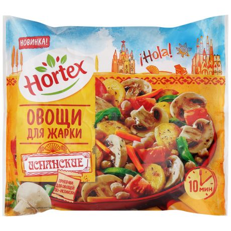 Смесь овощная Hortex Испанские овощи для жарки замороженные 400 г