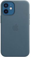 Чехол Apple Leather MagSafe для iPhone 12 mini Baltic Blue (MHK83ZE/A)