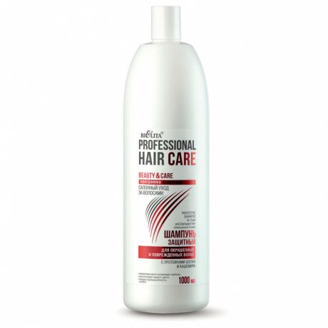 Шампунь д/волос БЕЛИТА Hair Care защитный д/окрашенных и поврежденных волос 1000мл