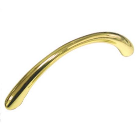 Ручка мебельная скоба S-2190 OT, 96 мм, золото