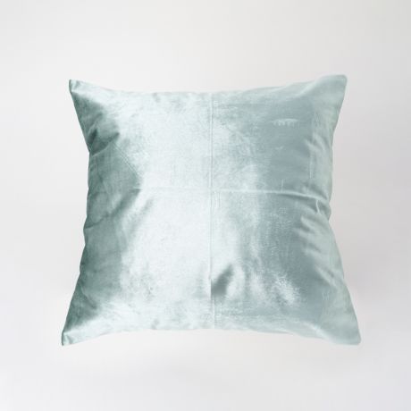 Чехол для декоративной подушки, 45х45см, 100% полиэстер,гладкая,зеленый
