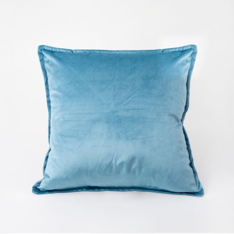 Чехол для декоративной подушки, 45х45см, 100% полиэстер, матовая, синий