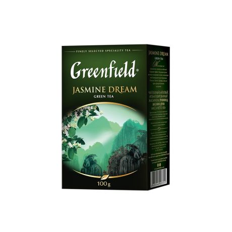 Гринфилд Чай зеленый "Jasmine Dream" листовой Greenfield