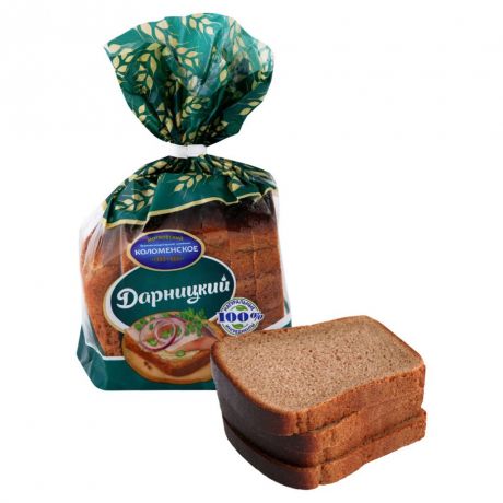 Коломенское Хлеб "Дарницкий" половинка нарезка Коломенское