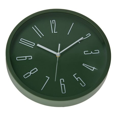 Часы настенные Изумруд, размер: D31см, пластик