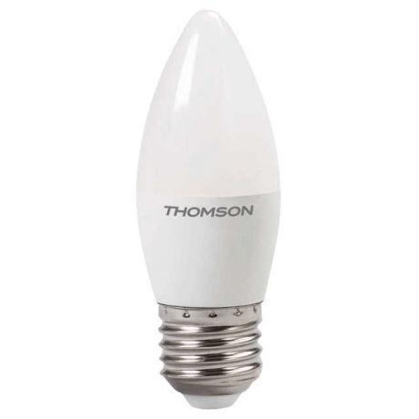 лампа светодиодная THOMSON Candle 6Вт E27 480Лм 3000K свеча