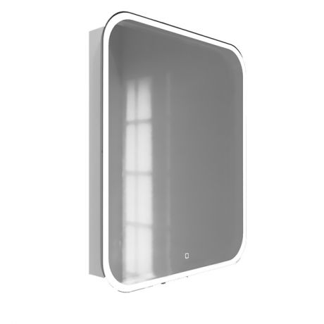 шкаф зеркальный MODUO Forma 60см с подсветкой белый
