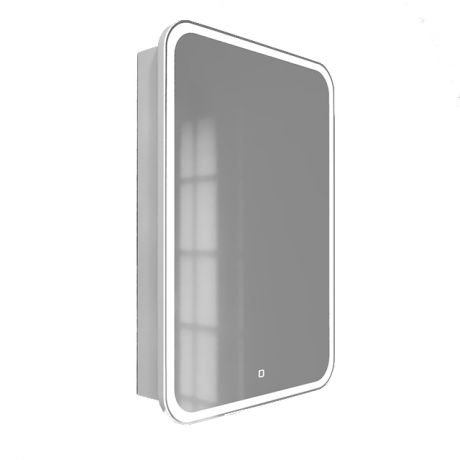 шкаф зеркальный MODUO Forma 50см с подсветкой белый