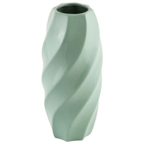 ваза ВОЛШЕБНАЯ СТРАНА Вираж 25см керамика мятный
