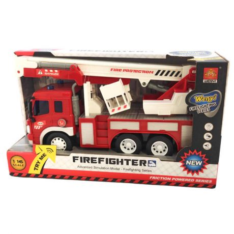 игрушка Машина Пожарная 1:16 светозвуковые эффекты