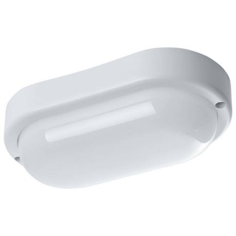 светильник настенно-потолочный FERON 8Вт LED 640Лм 4000К IP65 овал белый