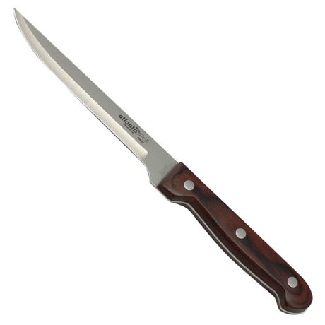 нож ATLANTIS Калипсо 15см обвалочный нерж.сталь/дерево