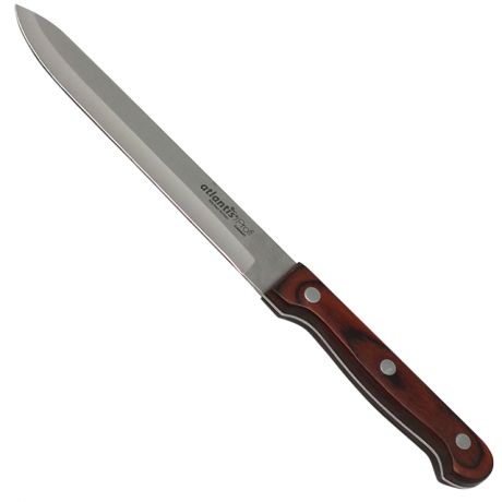 нож ATLANTIS Калипсо 14см кухонный нерж.сталь/дерево