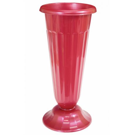 ваза для цветов под срезку d21см h44cм пластик