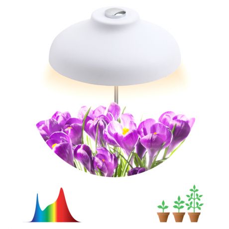 светильник светодиодный д/растений ФИТО LED ЭРА 12Вт полноспектральный