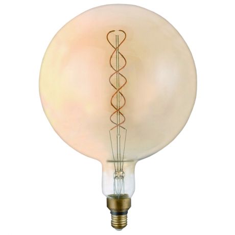 лампа филаментная HIPER Vintage Filament Flexible 8Вт E27 G200 570Лм 2400K шар