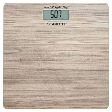 весы напольные SCARLETT SC-BS33E050 до 180кг стекло