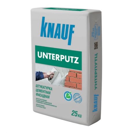 штукатурка цементная KNAUF Unterputz фасадная 25кг, арт.OA66
