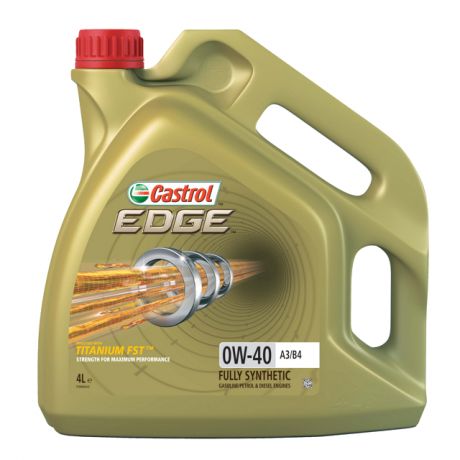 масло моторное CASTROL Edge SAE 0W40, 4 л