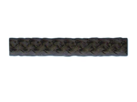 шнур без сердечника 4 мм, 50 м, полипропилен, черный