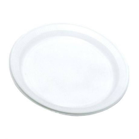 набор тарелок 10шт 20,5см пластик белые