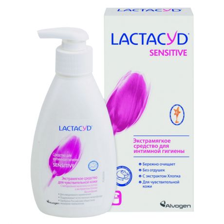 средство д/интимной гигиены LACTACYD Sensitive 200мл