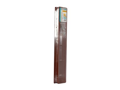 решетка вентиляционная VM 500x90 DH пластик коричневая