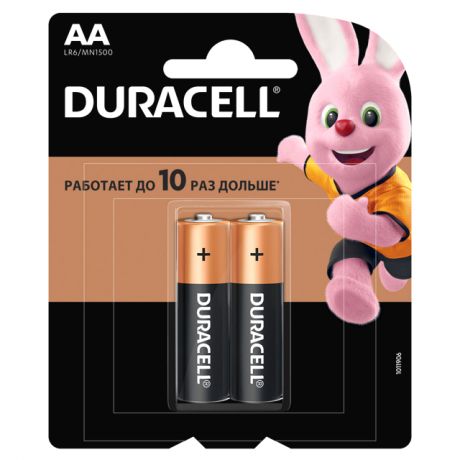 батарейка DURACELL LR6 BP2 2 шт