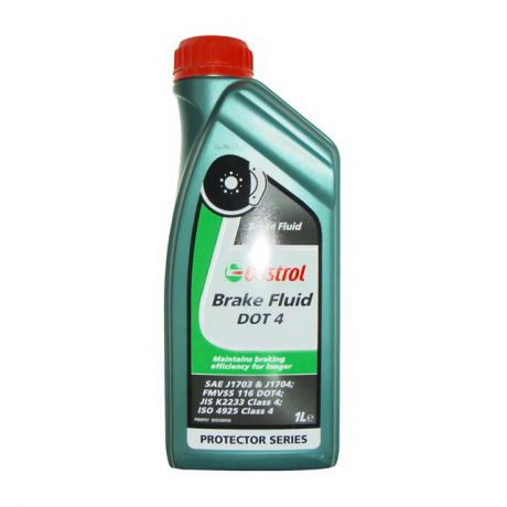 жидкость тормозная CASTROL Brake Fluid DOT-4 1л