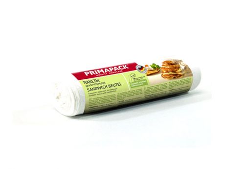 пакеты для бутербродов PRIMA PACK 1 л, 100 шт в упаковке