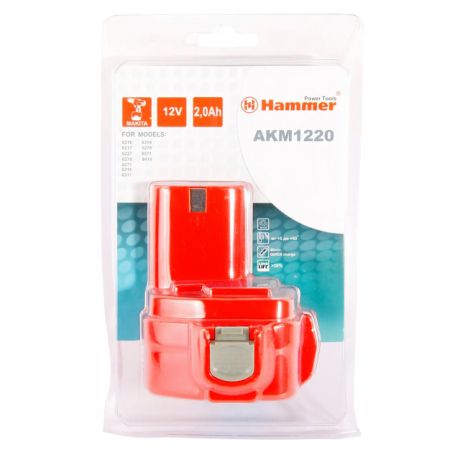 аккумулятор HAMMER AKM1220 12В NiCD 2,0Ач для MAKITA
