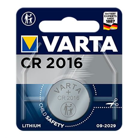 батарейка VARTA ELECTRONICS CR 2016 1шт