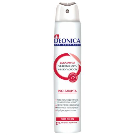 дезодорант женский DEONICA Pro-Защита, 200 мл, спрей