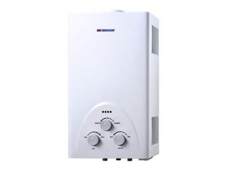 водонагреватель проточный газовый EDISSON S 20 кВт белый