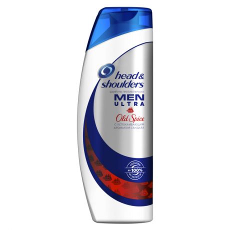 шампунь H&S Men Ultra Old Spice с ароматом сандала п/перхоти 400мл мужской